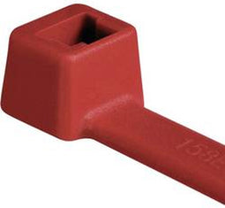HellermannTyton 111-03004 T30R-PA66-RD Kabelbinder 150 mm 3.50 mm Rood Weerstabiel 100 stuk(s)