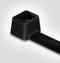 HellermannTyton 111-04950 T50R-PA66HS-BK Kabelbinder 200 mm 4.60 mm Zwart 100 stuk(s)