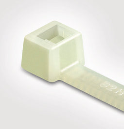 HellermannTyton 111-05019 T80R-PA66-NA-C1 Kabelbinder 210 mm 4.70 mm Natuur Hittegestabiliseerd 100 stuk(s)