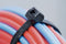 HellermannTyton 118-00079 T18ROS-PA66V0-WH Kabelbinder 100 mm 2.50 mm Wit 100 stuk(s)
