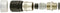 HellermannTyton 166-22100 HGL13-SCG-M16 Slangbevestiging Zwart 9.80 mm Recht 1 stuk(s)