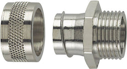 HellermannTyton 166-31005 PSC25-FM-M25 Slangbevestiging Metaal M25 21.10 mm Recht 1 stuk(s)