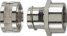 HellermannTyton 166-31300 PCS16-FF-M20-NPB-ML Slangbevestiging Metaal M20 Recht 1 stuk(s)
