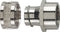 HellermannTyton 166-31300 PCS16-FF-M20-NPB-ML Slangbevestiging Metaal M20 Recht 1 stuk(s)