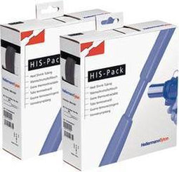 HellermannTyton 300-31901 Krimpkous zonder lijm Bruin 19.10 mm 9.50 mm Krimpverhouding:2:1 5 m