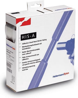 HellermannTyton 308-10903 Krimpkous met lijm Transparant 9 mm 3 mm Krimpverhouding:3:1 5 m
