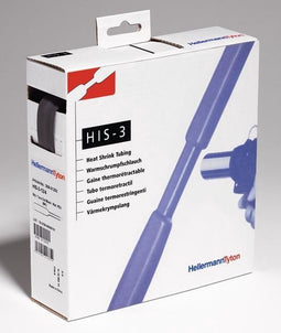 HellermannTyton 308-31200 Krimpkous zonder lijm Zwart 12 mm 4 mm Krimpverhouding:3:1 5 m