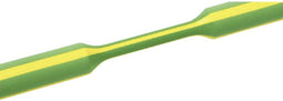 HellermannTyton 319-00607 Krimpkous zonder lijm Groen, Geel 6 mm 2 mm Krimpverhouding:3:1 1 m