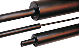 HellermannTyton 323-10500 Krimpkous zonder lijm Zwart 50 mm 16 mm Krimpverhouding:4:1 1 m