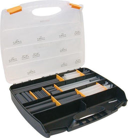 HellermannTyton 380-03003 Krimpkous assortiment Zwart, Transparant Krimpverhouding:3:1 385 onderdelen