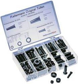 HellermannTyton HOTKIT Knikbeschermingstuleset PVC 100 onderdelen