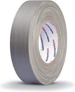 HellermannTyton HTAPE-TEX-GY-50x50 712-00906 Textieltape HelaTape Tex Grijs (l x b) 50 m x 50 mm 1 stuk(s)