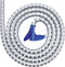 HellermannTyton HWPP-16MM-PP-SR-K1 Kabelslang 16 mm (max) Zilver 2 m