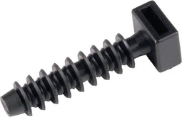 HellermannTyton LOK01B-PA6HIR-BK (100) Bevestigingssokkel Schroefbaar 151-80500 Zwart 100 stuk(s)