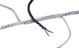 HellermannTyton SBPE4D-PE-GY-5M Spiraalslang 5 tot 20 mm Grijs 5 m