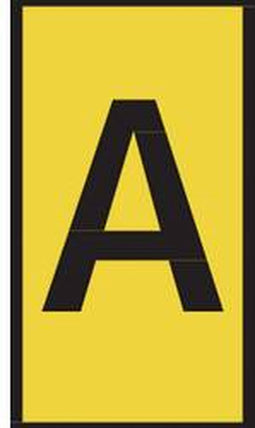 HellermannTyton WIC0-A-PA66-YE Markeerclip 561-00014
