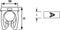 HellermannTyton WIC3-0-9-PA-CC-C1 Markeerclip Opdruk 0 - 9 Buitendiameter 4.30 tot 5.30 mm 561-03100