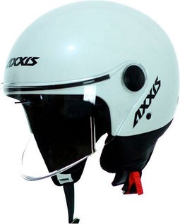 Helm Axxis Square Solid Glans Wit M