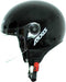 Helm Axxis Square Solid Glans Zwart L