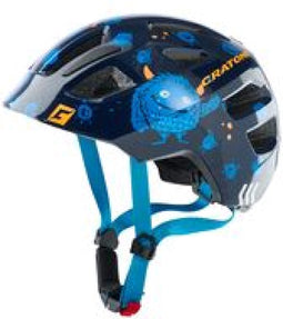 Helm cratoni maxster monster blue glossy xs-s