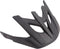Helmklep Edge Cantabria met bouten - mat zwart