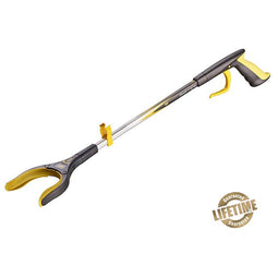 Helping Hand Grijper - Aluminium - 356 Gram - 66 x 25 x 2cm - Zwart&Geel