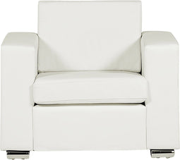 HELSINKI - Fauteuil - Wit - Leer