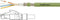Helukabel 806410 RJ45 Netwerkkabel, patchkabel CAT 5e SF/UTP 1.00 m Groen PUR-mantel, Afscherming gevlochten, Folie afs