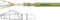Helukabel 806414 RJ45 Netwerkkabel, patchkabel CAT 5e SF/UTP 10.00 m Groen PUR-mantel, Afscherming gevlochten, Folie af