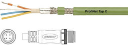 Helukabel 806484 Sensor/actuator connector, geassembleerd M12 Aantal polen: 4 Stekker, recht 3.00 m 1 stuk(s)