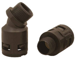 Helukabel 904830 HELUquick M Slangbevestiging Zwart M40 Recht 1 stuk(s)