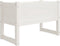 vidaXL - Plantenbak - 78x40x52 - cm - massief - grenenhout - wit