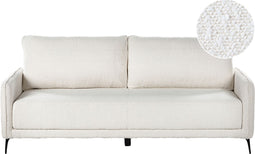 HEMING - Slaapbank 3-zits - Wit - Bouclé