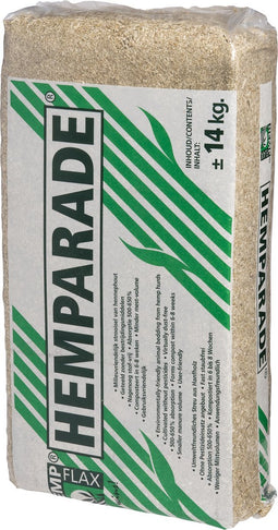 Hemparade - Hennepvezelstrooisel - Bodembedekking - 14 kg
