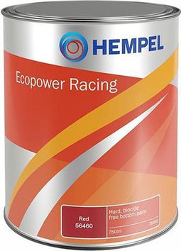 HEMPEL® Ecopower Racing 76460 Red 56460 - Kopervrije Antifouling - Onderwaterverf - Milieuvriendelijk