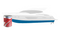 Hempel Mille Xtra 7166C zelfslijpende antifouling 750 ml 30390 navy blauw