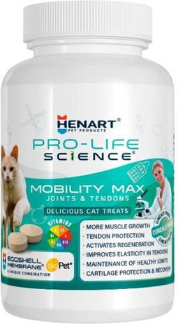 HenArt Pro-Life Science Beweging en Mobiliteit Kat 125 tabletten