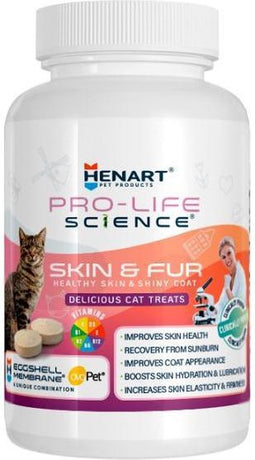 Henart pro life science kat huid en vacht (125 TBL)