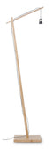 GOOD&MOJO Vloerlamp Andes - Bamboe/Zwart - 72x47x176cm - Scandinavisch,Bohemian - Staande lampen voor Woonkamer - Slaapkamer