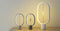 Heng Balance Lamp Ellipse Mini Plastic USB-C; DARK GREY