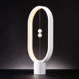 Heng Balance Lamp Ellipse Plastic USB-C; WHITE