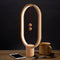 Heng Balance Lamp Ellipse USB; LIGHT WOOD