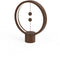 Heng Balance Lamp Round USB; DARK WOOD