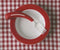 Henro-Grip® Bestek - vork linkshandig rood - Henro-Grip