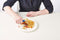 Henro-Grip® lepel kind rechtshandig - groen