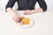 Henro-Grip® lepel kind rechtshandig - groen