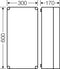 Hensel Mi 0400 Schakelkast (leeg) 600 x 300 x 170 PC Grijs-wit (RAL 7035) 1 stuk(s)
