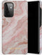 Selencia Hoesje Geschikt voor Samsung Galaxy A52 (4G) / A52s / A52 (5G) Hoesje - Selencia Maya Fashion Backcover - roze