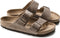 Birkenstock Arizona - Heren Slides - Smalle pasvorm - Donkerbruin - Maat 45