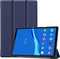 Tablet Hoes Geschikt voor Lenovo Tab M10 Plus - Stand Bookcase - Donkerblauw